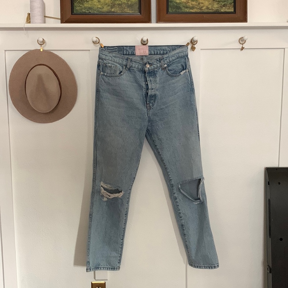 Revice Denim Left On Read ExBoyfriend Jeans Size 31 High Rise